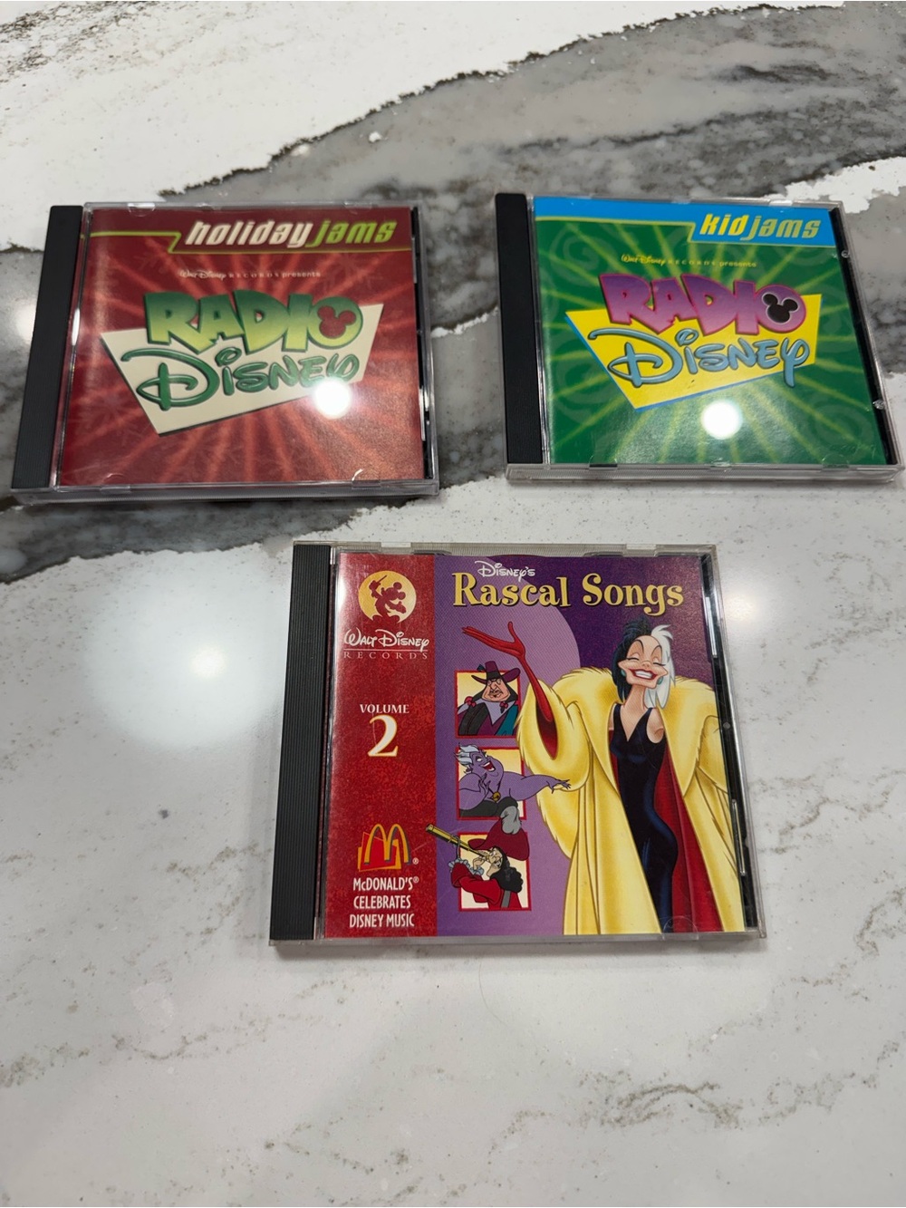 3 Disney CDs